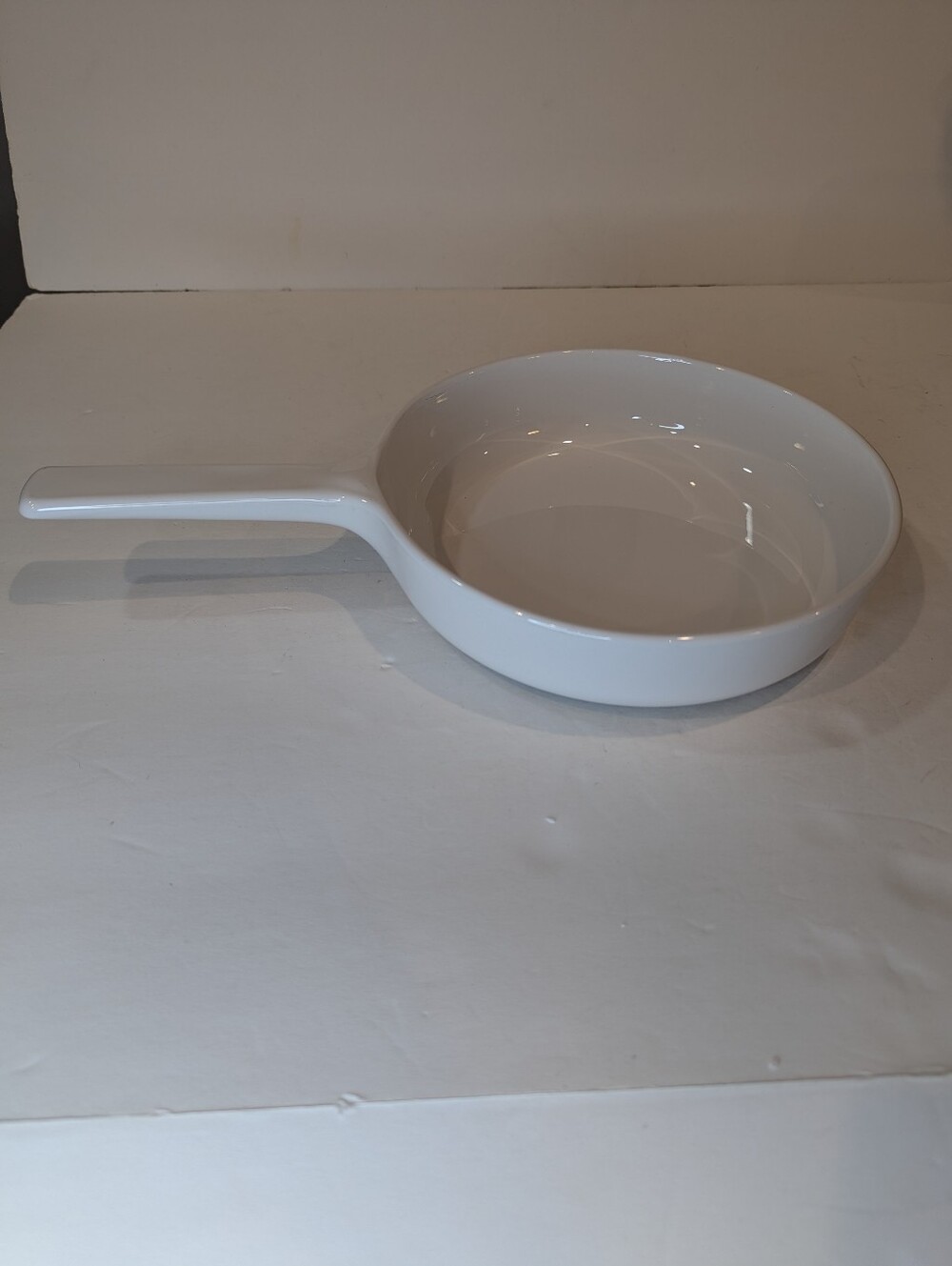 Corningware Rangetoppers Plain White Aluminum Clad Bottom 8.5" Sauce Pan